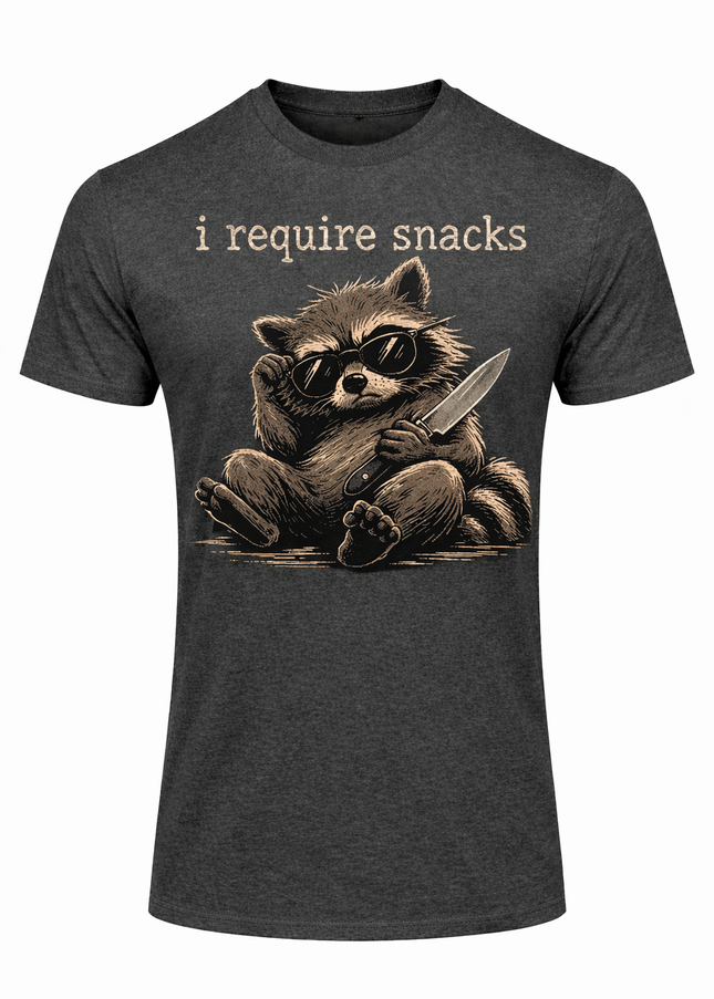 I Require Snacks T-Shirt