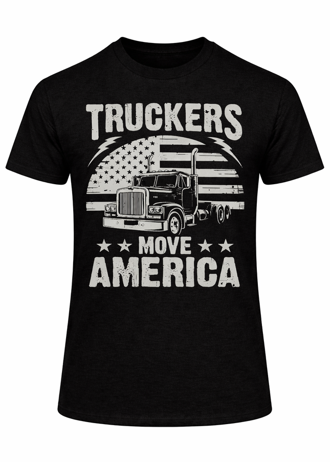 Truckers Move America T-Shirt